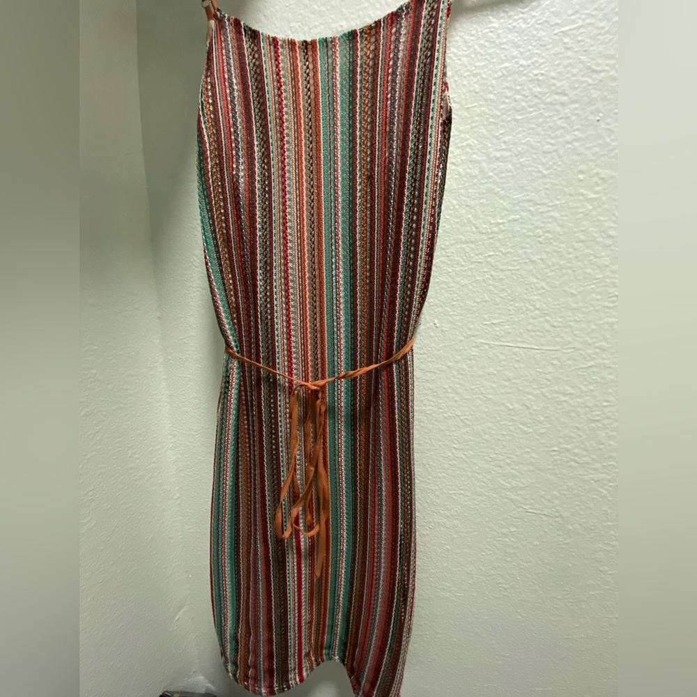 Striped Pattern Dress